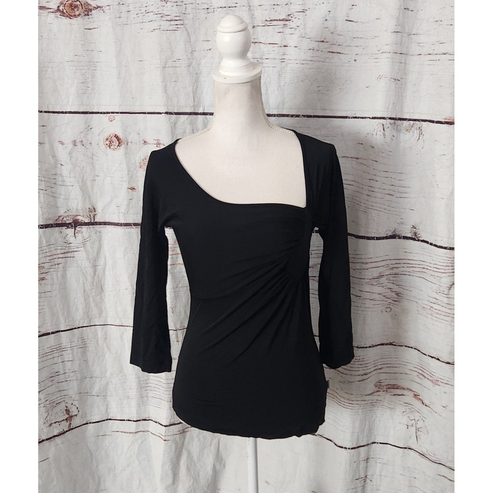 Just Cavalli Y2K Asymmetrical Neckline With Ruching Size Medium